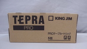 【未使用】 キングジム KING JIM カラーテープ PROテープカートリッジ カラーラベル(パステル) ５個セット SC18R