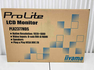 ジャンク 通電確認のみ IIYAMA ProLite PLX2377HDS LCDモニター BLACK