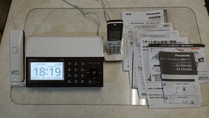 Panasonic おたっくす FAX ファクシミリホン 電話機 KX-PZ910DL ホワイト 良品