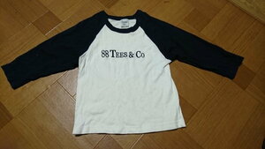 ８８TEE　　エイティエイティ　長袖カットソー　Sサイズ　USED　12