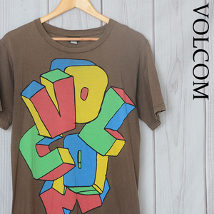 ST2218 ボルコム VOLCOM Tシャツ S 肩45 スノーボード メール便可 xq