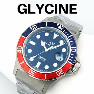 Glycine / グリシン 腕時計 コンバットサブ　ペプシカラー GL1015　スイスメイド