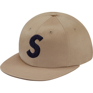 希少★新品本物【TAN】★Chenille S Logo 6-Panel シェニール エスロゴ 正規店購入 シュプリーム 限定 レア 名作 入手困難 Supreme 2016A/W