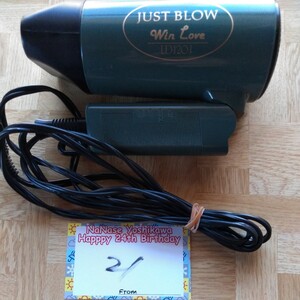 ヘアドライヤー　LD-1201 JUSTBLOW WIN Love 稼働品　