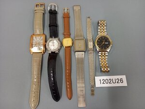 1202U26　腕時計　ジャンク品　おまとめ6点　CITIZENシチズン　SEIKO　Roven Dino など ※動作未確認