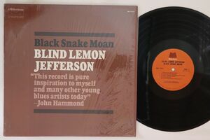 米LP Blind Lemon Jefferson Black Snake Moan MLP2013 MILESTONE /00260