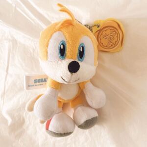 ソニックザヘッジホッグ　テイルス　&you マスコット　キーホルダー　ぬいぐるみ sonic the hedgehog Tails Japan LTD アンドユー