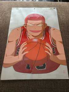 SLAM DUNK　大判セル画　桜木花道　スラムダンク　直筆動画付き