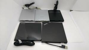 ●Lenovo 外付けDVD-RWドライブILN8A5NH11B/BUFFALO　DVSM-PLS8U2-BKA/NEC　PC-VP-BU28/OP/I.0 DATA　USB-FDX1BK/TOSHIBA　PA2680U　