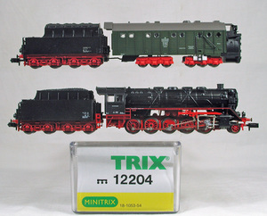 MINITRIX #12204 ＤＢ（旧西ドイツ国鉄） 蒸気ロータリィー除雪車＋ＢＲ４４型蒸気機関車セット Ｅｐ.３仕様　● 特価 ●