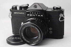 ペンタックス PENTAX SP ブラック Super-Multi-Coated TAKUMAR 55mm f1.8 #0067