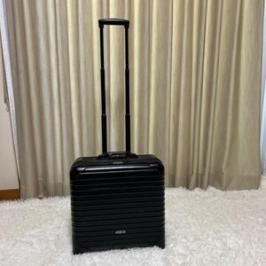 廃盤！リモワ サルサ ビジネストローリー キャリーケース 2輪 ブラック 23L スーツケース RIMOWA SALSA 手渡し可能