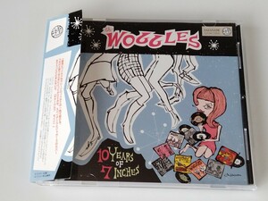 ザ・ウォグルス THE WOGGLES / 10 YEARS OF 7 INCHES 帯付CD SZNM1006 貴重音源コンピ,GARAGE ROCK,スパイダース&ジャガーズ カヴァー収録