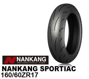 ナンカン スポーティアック WF-2 160/60ZR17 (69W)TL NANKANG SPORTIAC バイク用リアタイヤ バイクパーツセンター