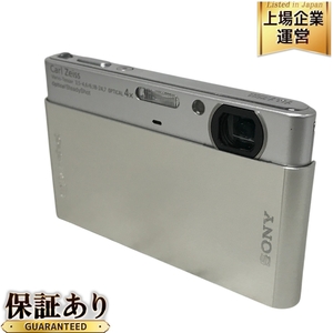 SONY DSC-T77 CyBer-shot サイバーショット コンパクト デジタル カメラ デジカメ ブラウン ソニー 中古 F9603453