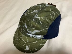 新品 patagonia エアディニキャップ S/M ダックビル スプーンビル マラソン トレラン ランニング トレッキング SP18 ウルトラライト山と道