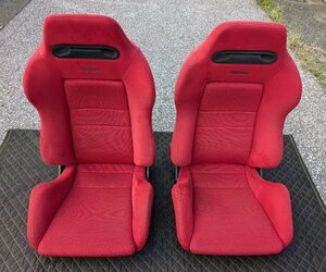 HONDA シビックタイプR EK9 純正 レカロシート RECARO 運転席 助手席 一台セット 二脚 超美品 希少 DC2 DB8 FD2 EP3 CL7 FN2 CL1