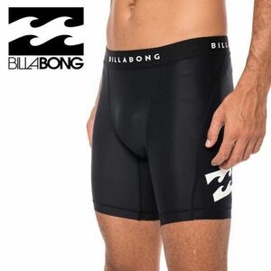 ビラボン BILLABONG サーフインナー 水着 インナー サポーターメンズ スパッツ BLK Mサイズ