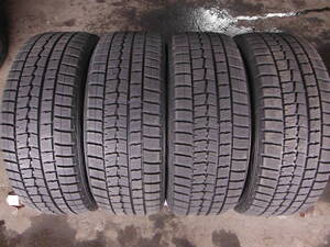 P2741 送料無料 超バリ溝 4本SET価格 225/55R17 ダンロップ スタッドレス WINTERMAXX WM01 225/55-17 225/55/17 エアーチェック済!