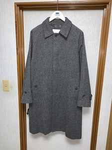 38 美品 24AW MACKINTOSH マッキントッシュ BELFORD ツイード ヘリンボーン コート