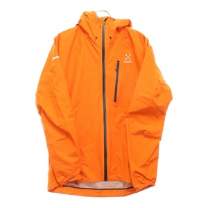 HAGLOFS ホグロフス L.I.M Jacket リムシリーズ フード ジップアップ レイン ジャケット オレンジ 604542