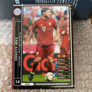 ◆WCCF 2015-2016 シャビ・アロンソ XABI ALONSO Bayern Munchen◆