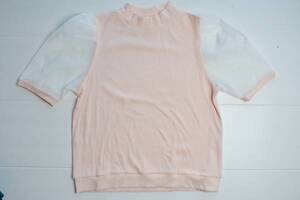 ★ 送料￥164　LOWRYS FARM　ローリーズファーム カットソー　ピンク　F　★