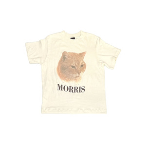 【送料無料】80s-90s MORRIS ネコ 猫 キャット Tシャツ シングルステッチ vintage 古着 オールドスクール