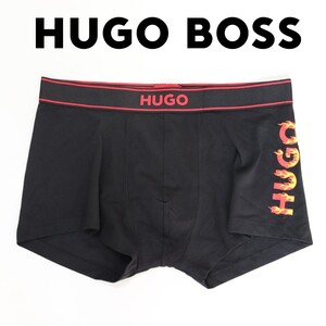 《HUGO BOSS ヒューゴボス》新品 ファイアーロゴ ボクサーブリーフ アンダーウェア 前閉じ Ｍ(W76~84)S0965