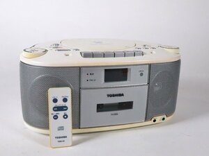 TOSHIBA TY-CDS5 / CD / ラジオ / カセットレコーダー / リモコン付き / 東芝 / 現状品