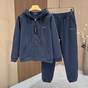 KITON キートン 上下セット メンズ シップアップ ジャンパー ズボン スポーツ 冬用 暖かい 裏起毛 防寒 カジュアル サイズ選択可能 rm0559