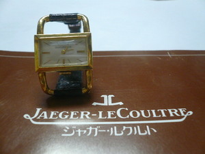 ☆JAEGER-LECOULTRE ドライバーズウォッチ　ジャガールクルト（アンティーク）レディス　手巻き　18K YG