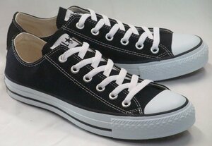 送料無料 CONVERSE CANVAS ALL STAR OX ブラック 26.5cm コンバース キャンバス オールスター ローカット スニーカー 定番 人気No.１カラー