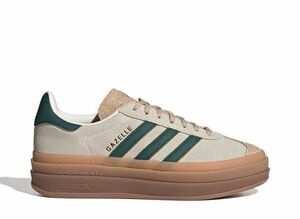 adidas Originals WMNS Gazelle "White/Collegiate Green/Magic Beige" 24cm ID7056