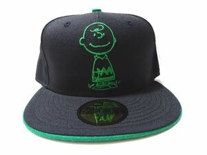 新品 NEW ERA ｘ PEANUTS Vintage SNOOPY CAP / ニューエラ チャーリーブラウン刺繍 キャップ 帽子 限定モデル メンズ レディース タグ付き