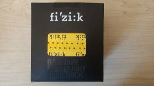 Fizik SUPERLIGHT Tacky フィジーク スーパーライト タッキー　バーテープ　黄/ロゴ有　BT06 A00103