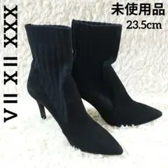 VⅡ XⅡ XXX　未使用品　ソックスパンプス　ハイヒール　ポインテッドトゥ