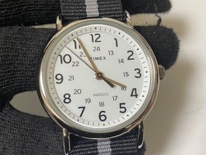 タイメックス TIMEX WEEKENDER ウィークエンダー セントラルパーク ナイロン系ストラップ 腕時計 W2P72200 展示未使用品　