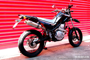 新品 ビームス XT250X 2008～ (JBK-DG17J)用 SS300ソニック アップタイプ S/O B225-07-004 BEAMS マフラー