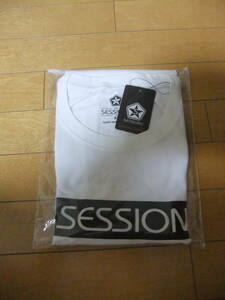 【限定/未使用5】SESSIONS セッションズ Tシャツ WHT XLサイズ #18701 新品タグ付き デッドストック スノーボード スケートボード