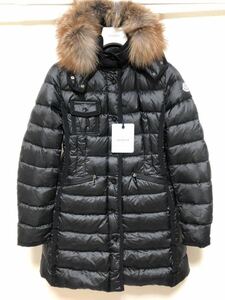 送料無料 未使用 MONCLER HERMIFUR モンクレール エルミファー ブラック 4 ダウンジャケット ダウン コート 正規品 国内定価368500円 Ⅷ