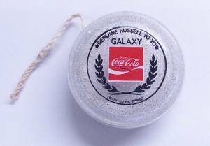 昭和レトロ☆コカ・コーラ ヨーヨー　GENUINE RUSSELL YO-YO GALAXY☆当時物☆P0921095