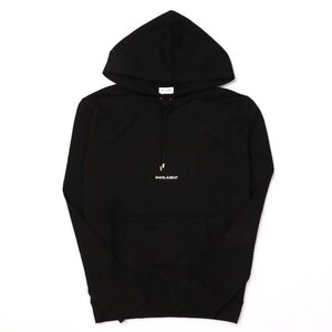 サンローラン レディース シグネチャー スウェットパーカー ブラック サイズS SAINT LAURENT UNIVERSIT 677256 YB2EZ 1035 NOIR 新品/2