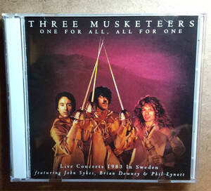 THREE MUSKETEERS 「ONE FOR ALL, ALL FOR ONE」(2CD)