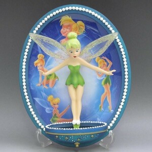 ディズニー　ティンカーベル　コレクター・プレート　『Pretty Little Pixie』　生産終了品　BRADFORD EXCHANGE社　限定番号入り　新品