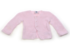 プチバトー PETIT BATEAU カーディガン 70サイズ 女の子 子供服 ベビー服 キッズ