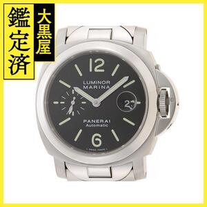 PANERAI　パネライ　時計　ルミノール マリーナ SS　自動巻き　PAM00220　ブラック文字盤　メンズ【431】2147200525532