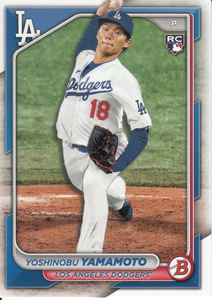 2024 BOWMAN 山本由伸 DODGERS ドジャース RC ルーキーカード 36