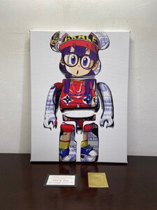 DEATH NYC 額付き 世界限定100枚 アートポスター アラレちゃん kaws カウス LV 現代アート 布製