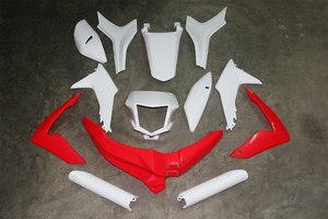 CRF250L MD38 2012～ BODY-13-WHITE-RED ボディー 外装 全13点セット 白 NH196 純正品 同梱割引